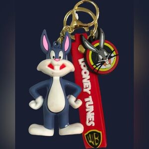 Looney Tunes "What's up, Doc?" Bugs Bunny Keychain